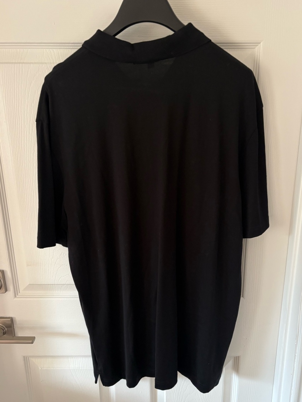 Robert Barakett The Barakett Polo Shirt Black Pima Cotton Men's Size XXL - Picture 3 of 5